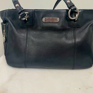 Vintage zippered Coach satchel